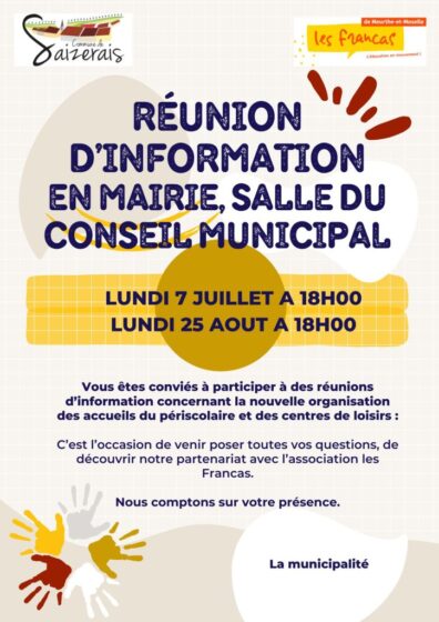 reunion d’informations