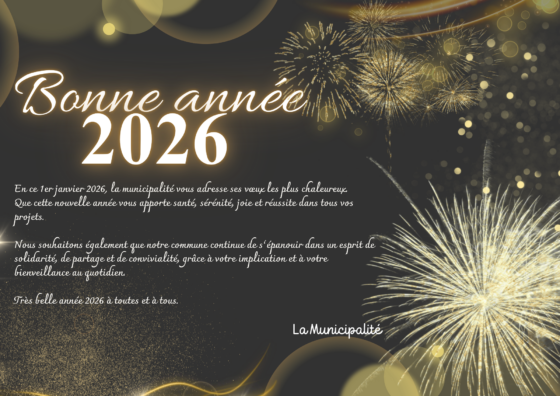 Bonne année 2026