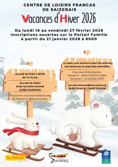 ❄ Les vacances de février arrivent ! ⛄
