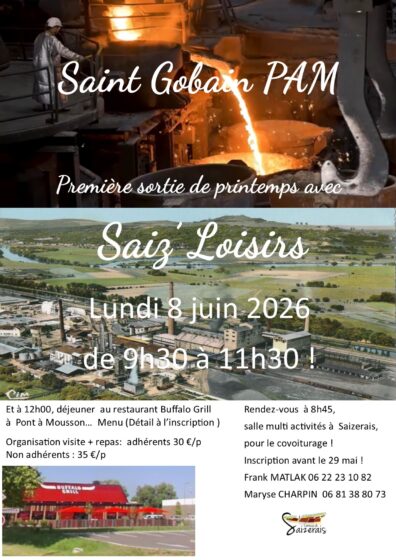 🚍 Sortie de printemps avec Saiz’Loisirs ! 🌸